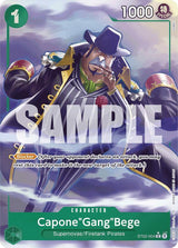 Capone"Gang"Bege (ST02-004) (Alternate Art) - One Piece Card Game
