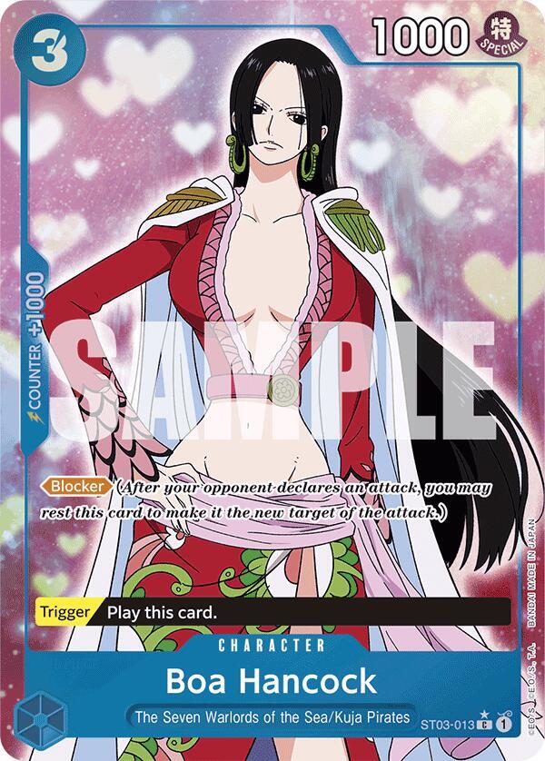 Boa Hancock (ST03-013) (Full Art) - One Piece Card Game