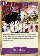Blast Breath (Jolly Roger Foil) - One Piece Card Game
