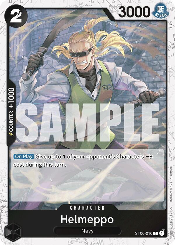 Helmeppo (Jolly Roger Foil) - One Piece Card Game