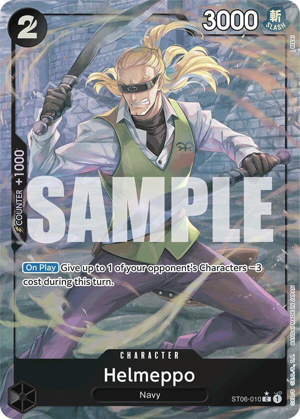 Helmeppo (Full Art) - One Piece Card Game