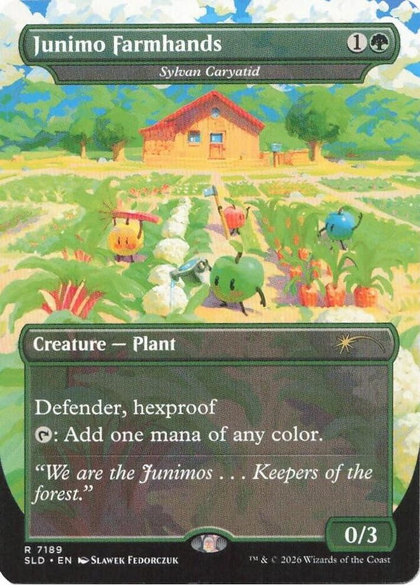 Junimo Farmhands - Sylvan Caryatid - Magic: The Gathering
