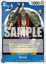 Duval (Jolly Roger Foil) - One Piece Card Game