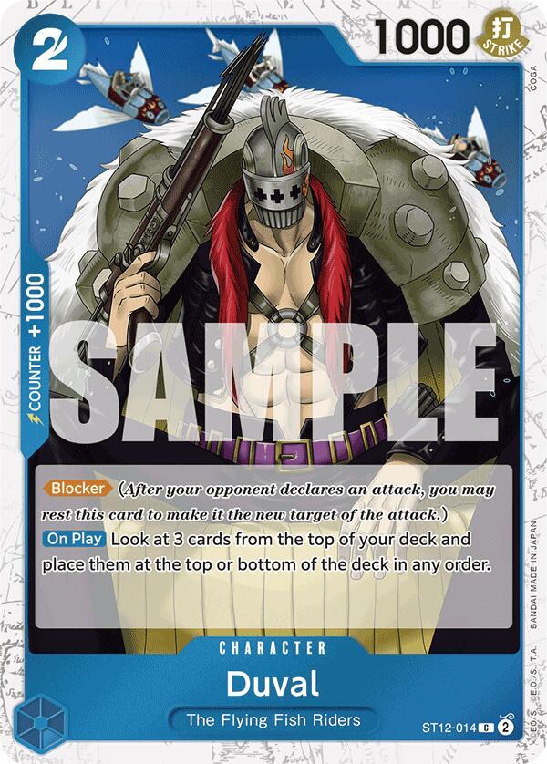 Duval (Jolly Roger Foil) - One Piece Card Game