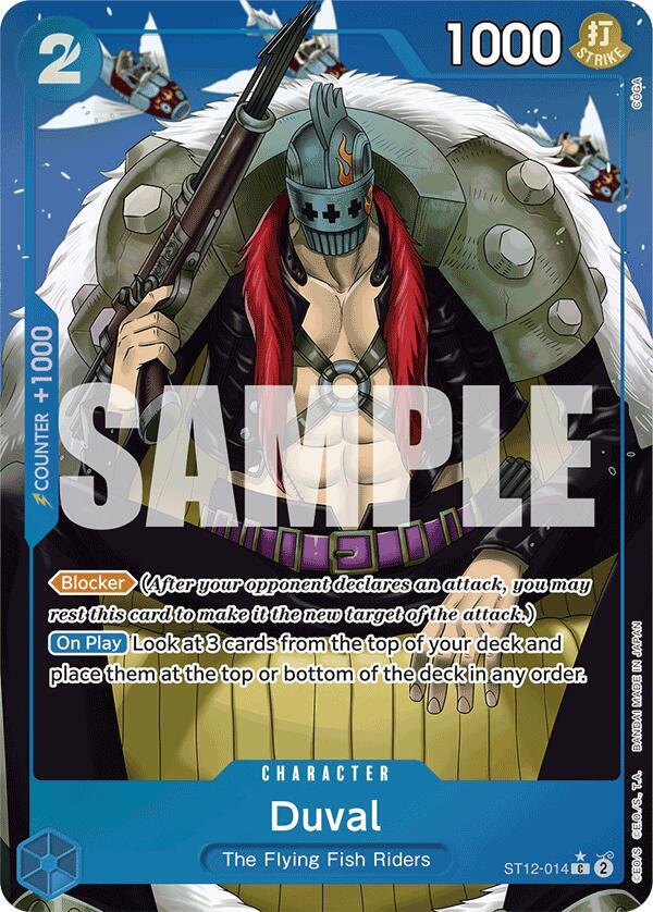 Duval (Full Art) - One Piece Card Game