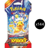 Surging Sparks Sleeved Booster Pack Case - Pokémon