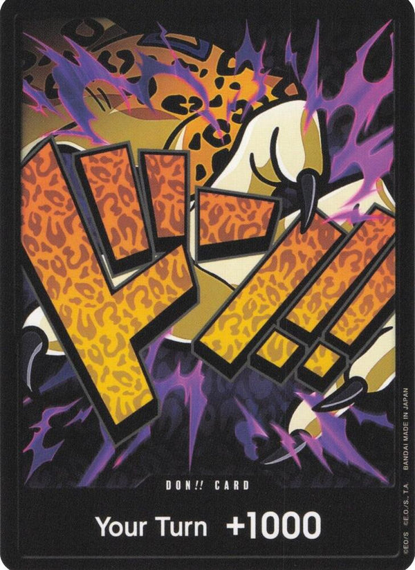 DON!! Card (Rob Lucci) - One Piece Card Game