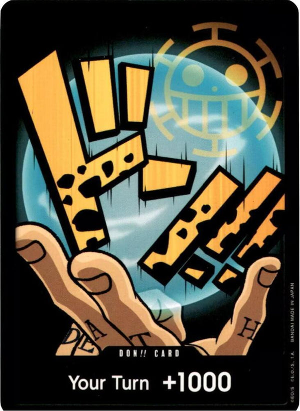 DON!! Card (Trafalgar Law) - One Piece Card Game