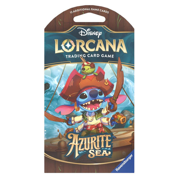 Disney Lorcana: Azurite Sea Sleeved Booster Pack - Disney Lorcana