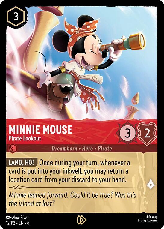Minnie Mouse - Pirate Lookout - Disney Lorcana