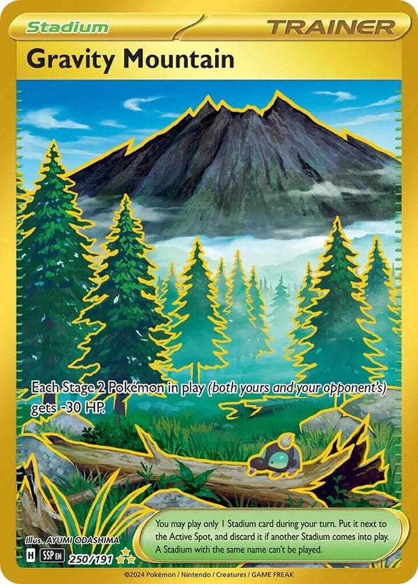 Gravity Mountain - 250/191 - Pokémon