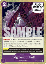 Judgment of Hell (Textured Foil) - One Piece Card Game