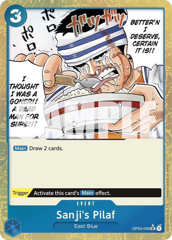 Sanji's Pilaf (Textured Foil) - One Piece Card Game