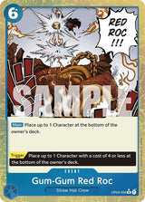 Gum-Gum Red Roc (Textured Foil) - One Piece Card Game