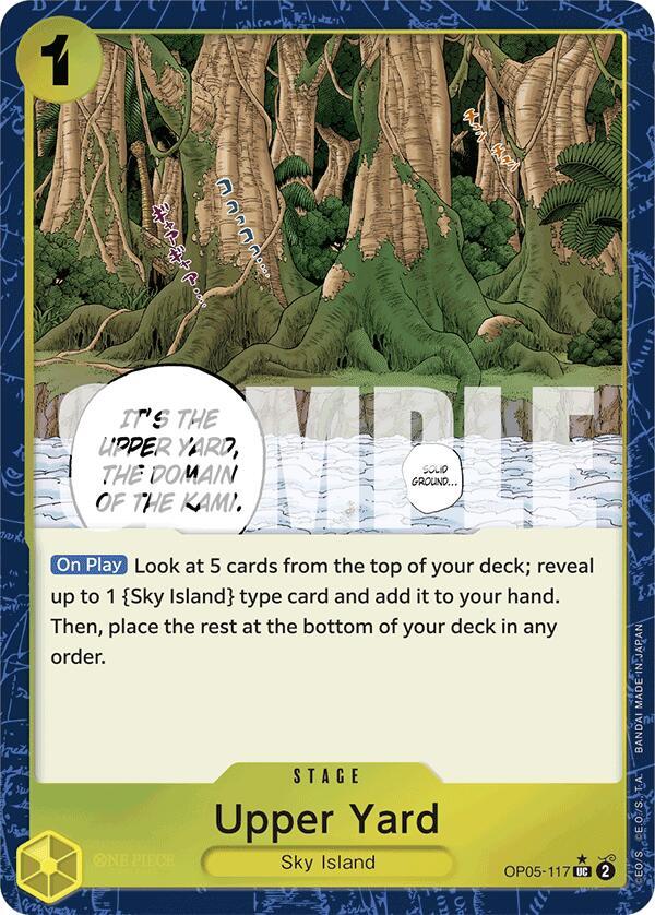 Upper Yard (Textured Foil) - One Piece Card Game