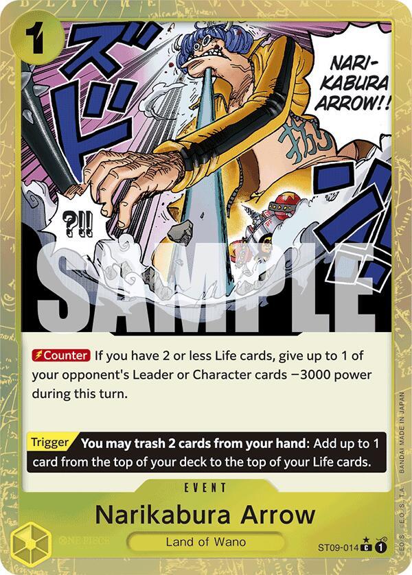 Narikabura Arrow (Textured Foil) - One Piece Card Game