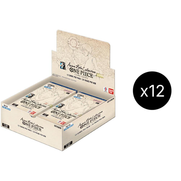 Extra Booster: Anime 25th Collection Box Case - One Piece Card Game
