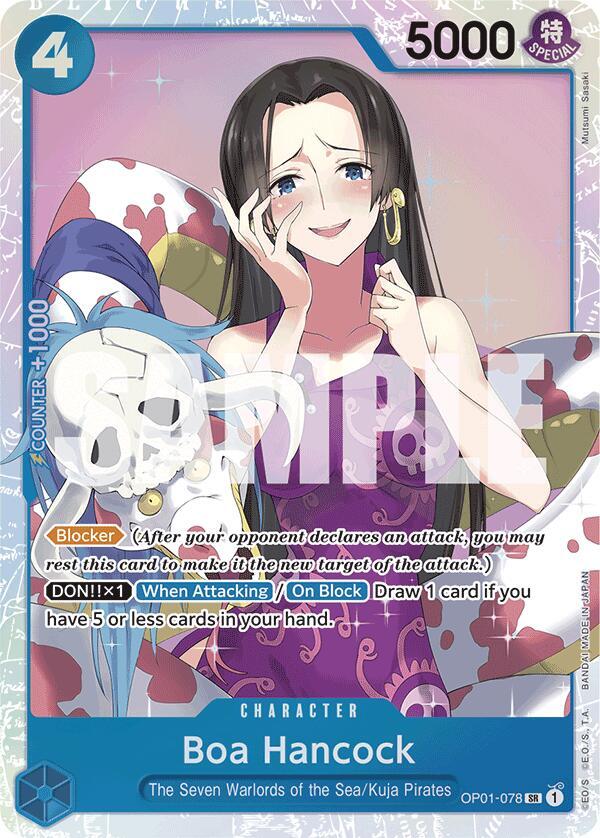 Boa Hancock (OP01-078) (Reprint) - One Piece Card Game