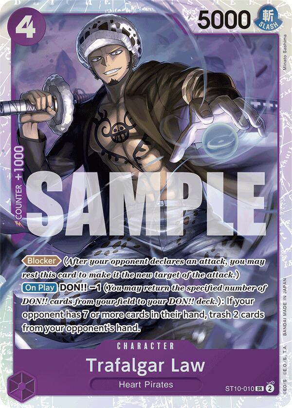 Trafalgar Law (ST10-010) (Reprint) - One Piece Card Game