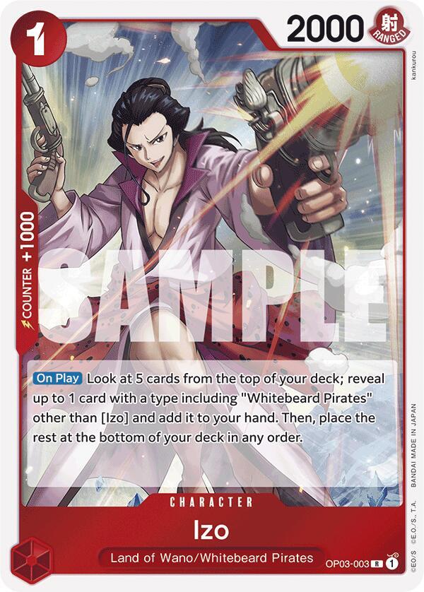 Izo (OP03-003) (Reprint) - One Piece Card Game