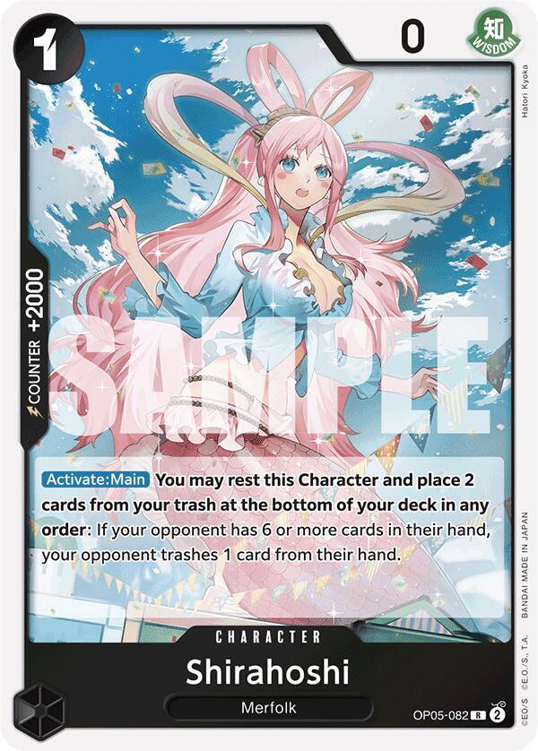 Shirahoshi (OP05-082) (Reprint) - One Piece Card Game