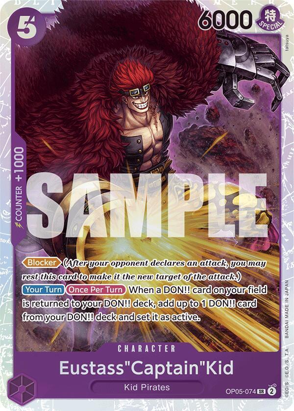 Eustass"Captain"Kid (Reprint) - One Piece Card Game