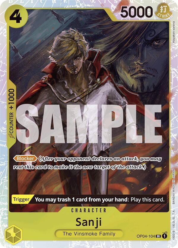 Sanji (Reprint) - One Piece Card Game