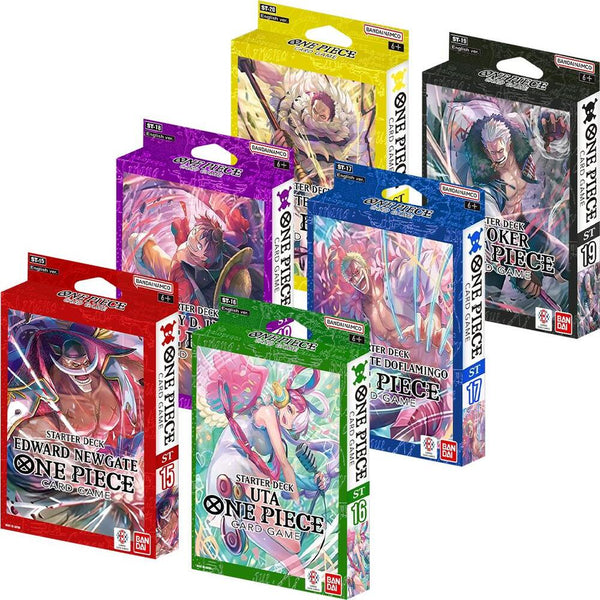 Starter Decks 15-20 [Set of 6] - One Piece Card Game