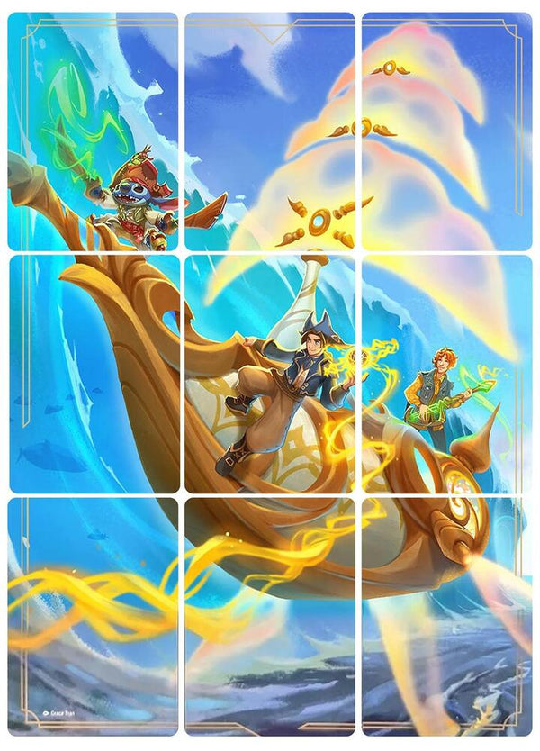 Azurite Sea Puzzle Insert (Set of 9) - Disney Lorcana