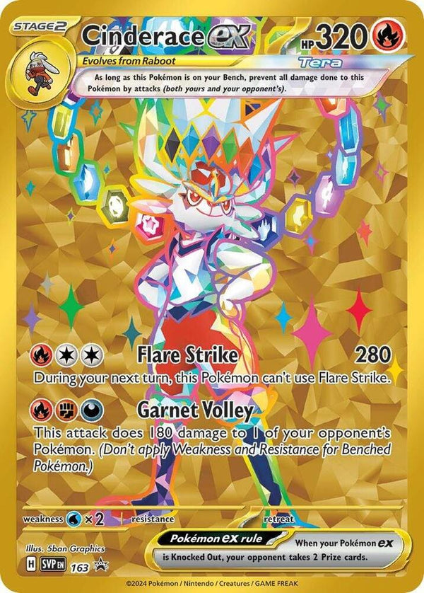 Cinderace ex - 163 - Pokémon