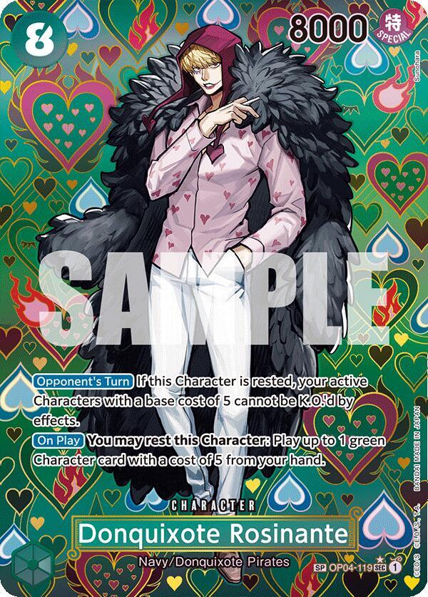 Donquixote Rosinante (SP) - One Piece Card Game