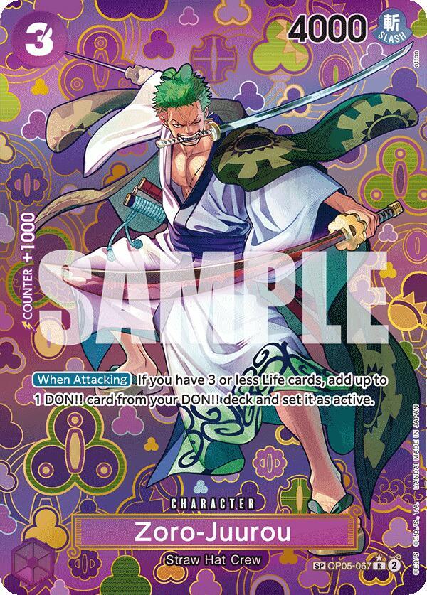 Zoro-Juurou (SP) - One Piece Card Game