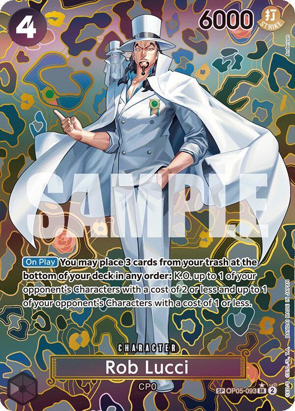 Rob Lucci (SP) - One Piece Card Game