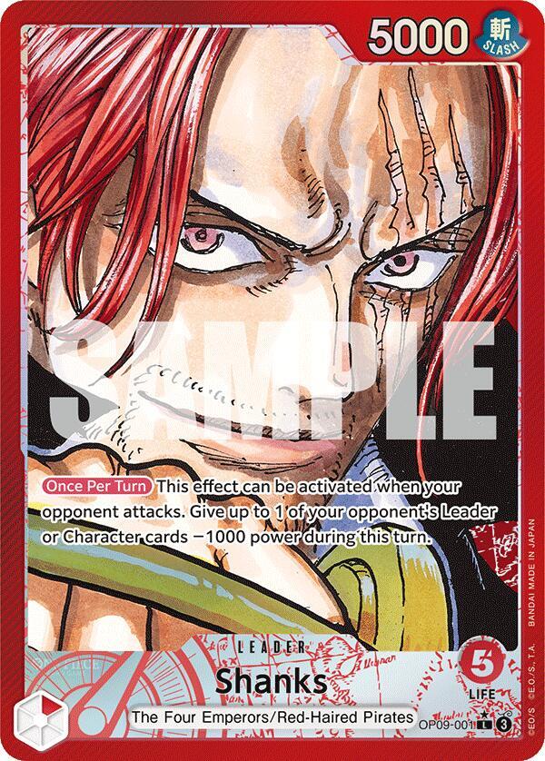 Shanks (001) (Parallel) - One Piece Card Game