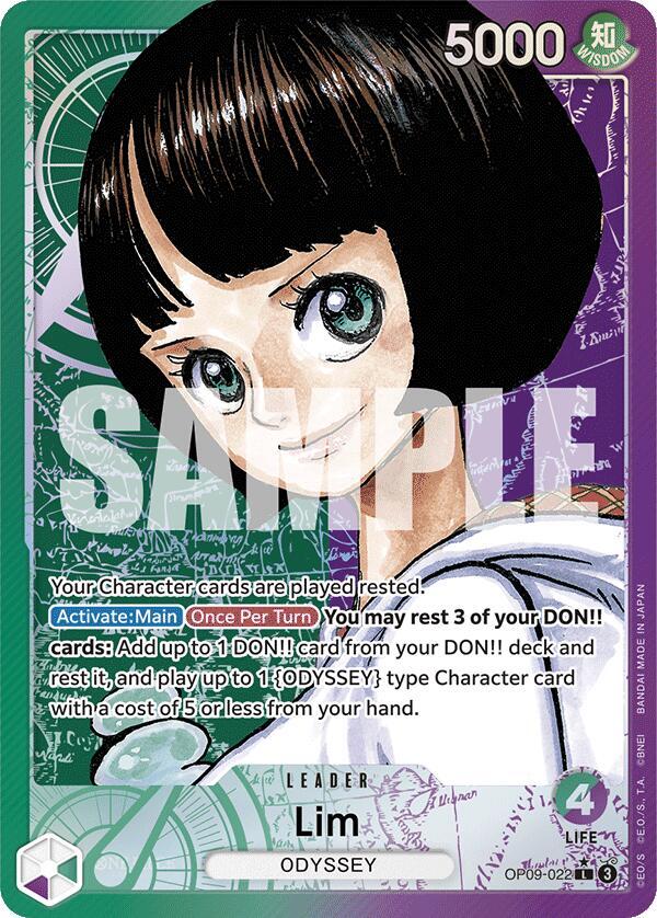 Lim (022) (Parallel) - One Piece Card Game