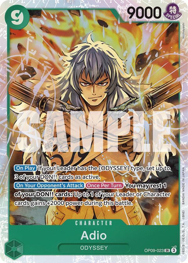 Adio - One Piece Card Game