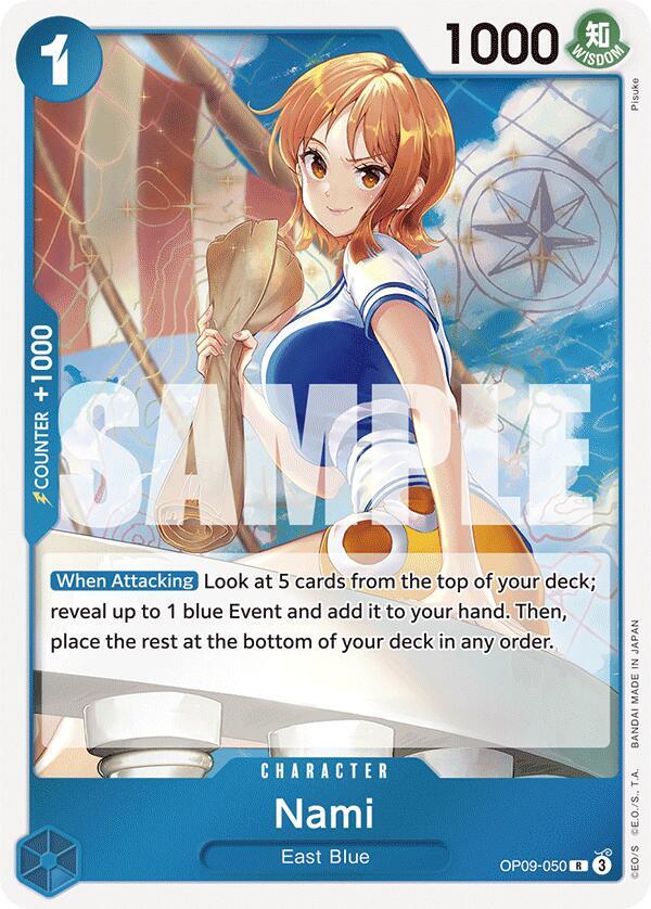 Nami (050) - One Piece Card Game