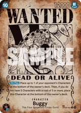 Buggy (051) (Wanted Poster) - One Piece Card Game