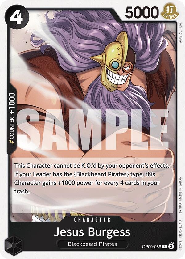 Jesus Burgess - One Piece Card Game