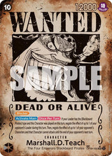 Marshall.D.Teach (093) (Wanted Poster) - One Piece Card Game