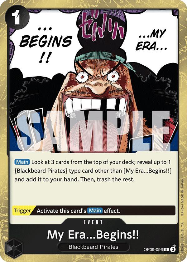 My Era...Begins!! - One Piece Card Game