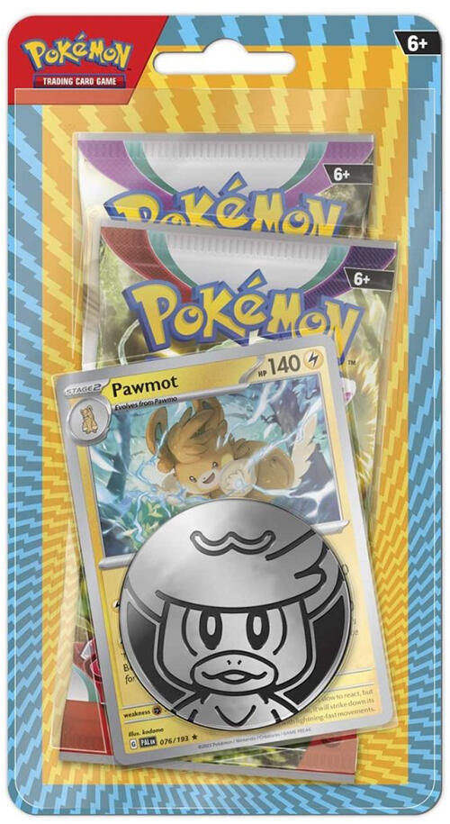 Checklane 2-Pack Blister [Pawmot] (1-tab) - Pokémon