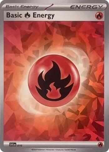 Basic Fire Energy (Cracked Ice Holo) - Pokémon