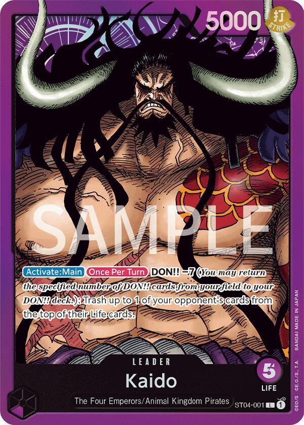 Kaido (001) - One Piece Card Game