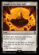 Temple of the False God (Surge Foil) - Magic: The Gathering