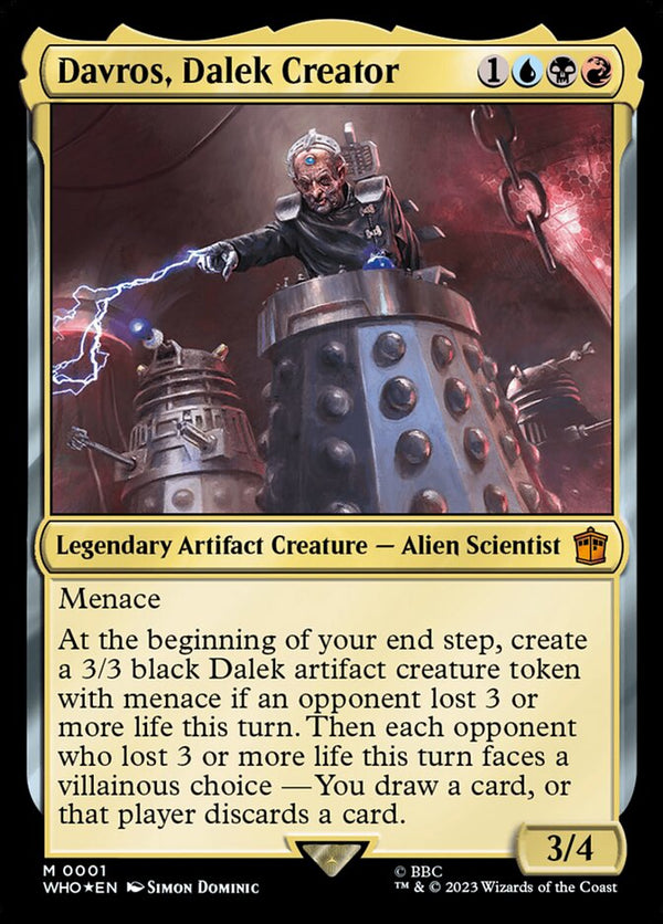 Davros, Dalek Creator (GROUP-23165 1) - Magic: The Gathering