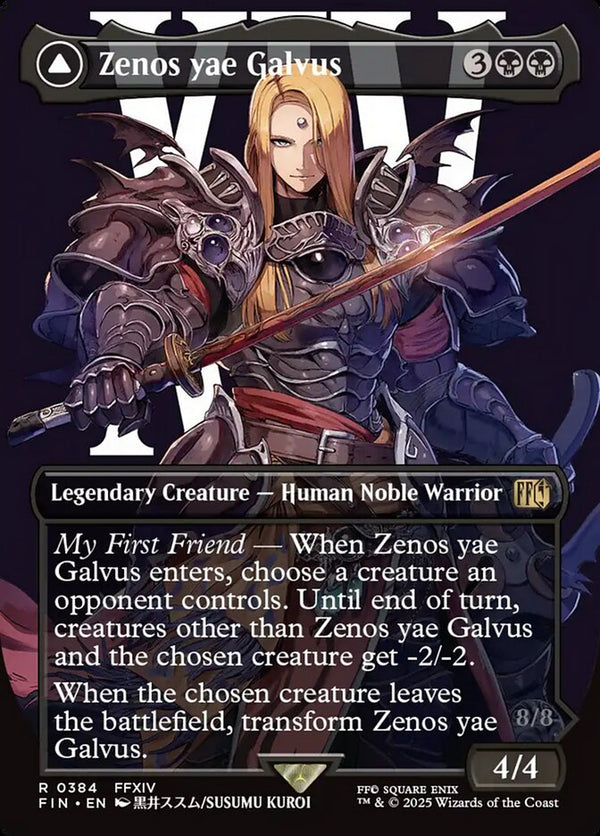 Zenos yae Galvus (Borderless) - Magic: The Gathering