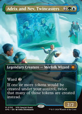 Adrix and Nev, Twincasters (Borderless) - Magic: The Gathering