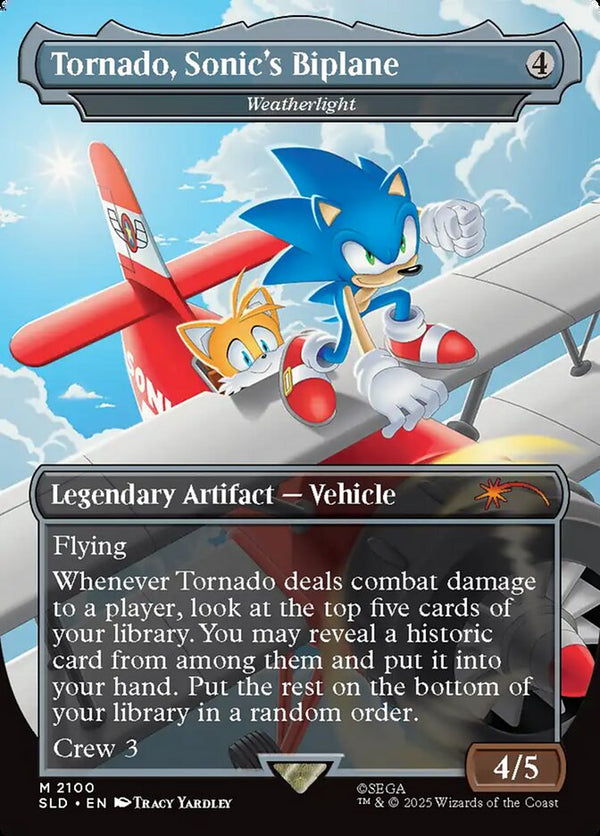Tornado, Sonic's Biplane - Weatherlight - Magic: The Gathering