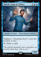 Spock, Logical Choice (TRC 194) - Magic: The Gathering
